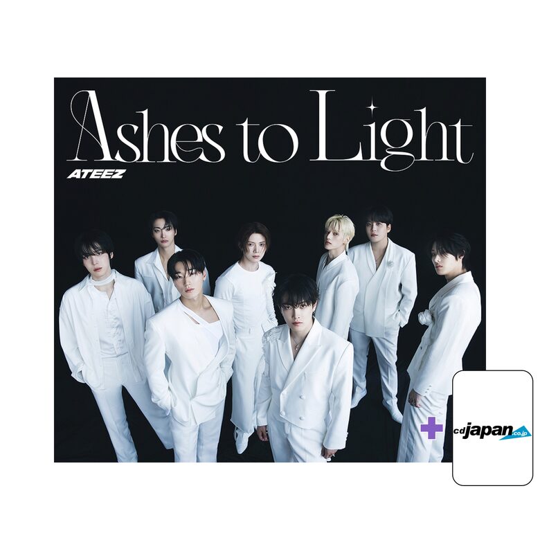 ATEEZ - Japan 2nd Full Album [Ashes to Light] (Limited Edition) + CDJapan trading card